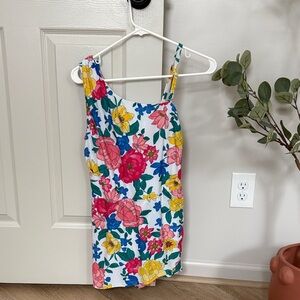 Liz Claiborne Floral One Piece Swimsuit - Multicolor